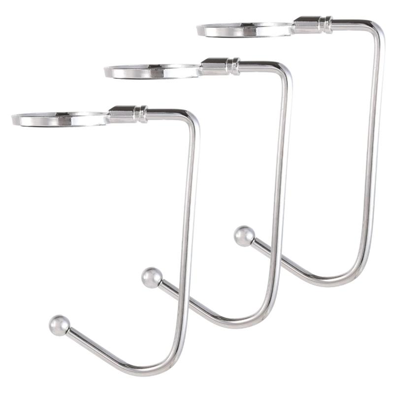 【NJ One】 バッグハンガー （3個入り） 耐荷重量15kg フック テーブル バッグ 床置き防止