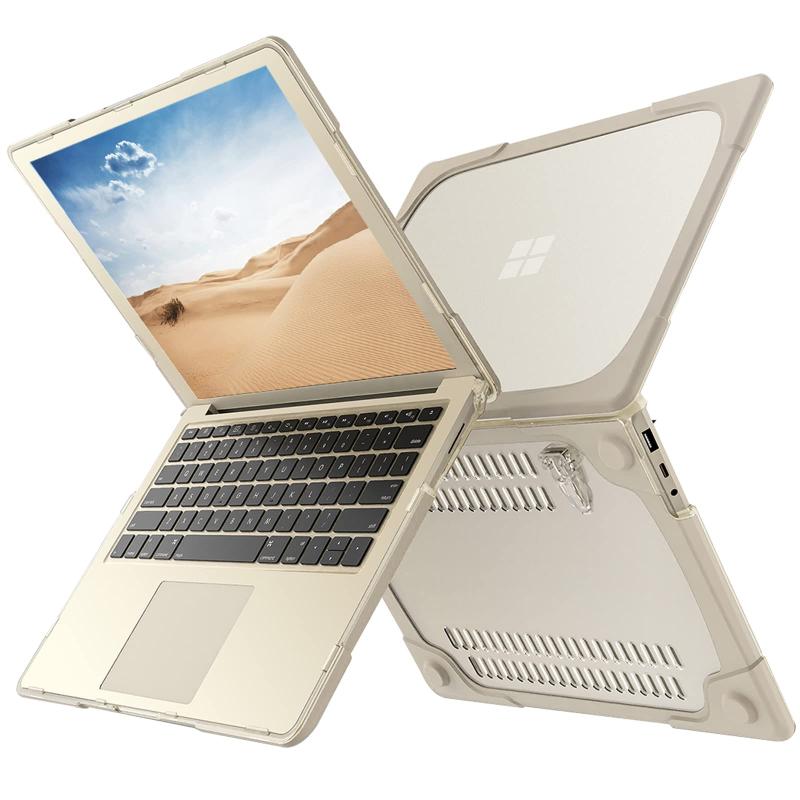 enRich Surface Laptop Go 2/1 ケース,Microsoft Surface Laptop Go 12.4インチ カバー ノートパソコン用 Surface Laptop Go 2020/2022 スリム耐衝撃保護ケース