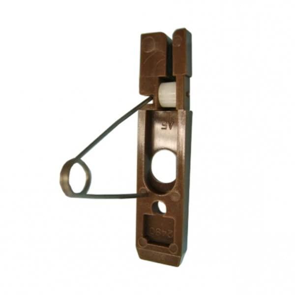 網戸 外れ止めYKK用（振れ止め）ガイド ばね式 左右セット。後継品の発送です 互換対応。刻印：「 2490..