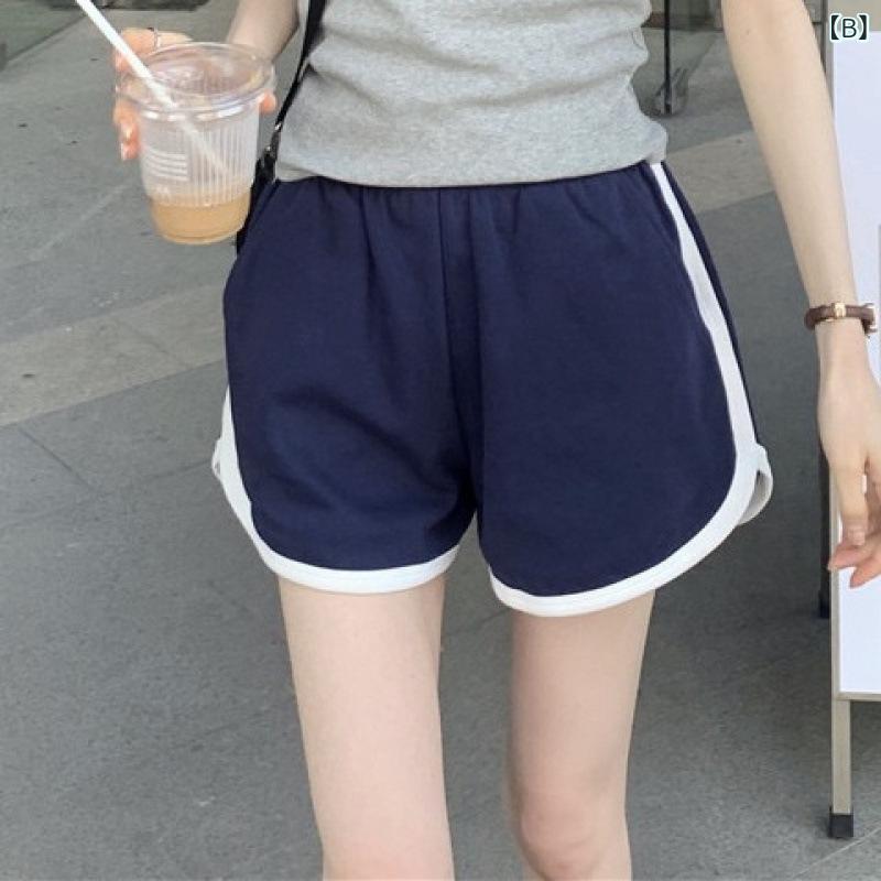 レディース 夏 運動 セットアップ 短袖 短パン トップス ボトムス 学生向け 韓版 ルーズフィット ファッション プチサイズ ランニングウェア 灰色 上衣 ブルー ボトム 気質 通勤 スタイル ゆったり 袖 超長袖 接触冷感 吸湿速乾 軽量 伸縮性 普