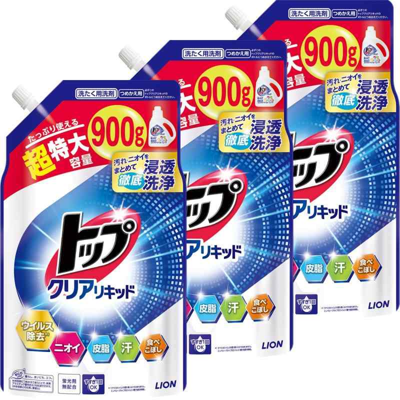 トップクリアリキッドつめかえ用超特大 900g×3個