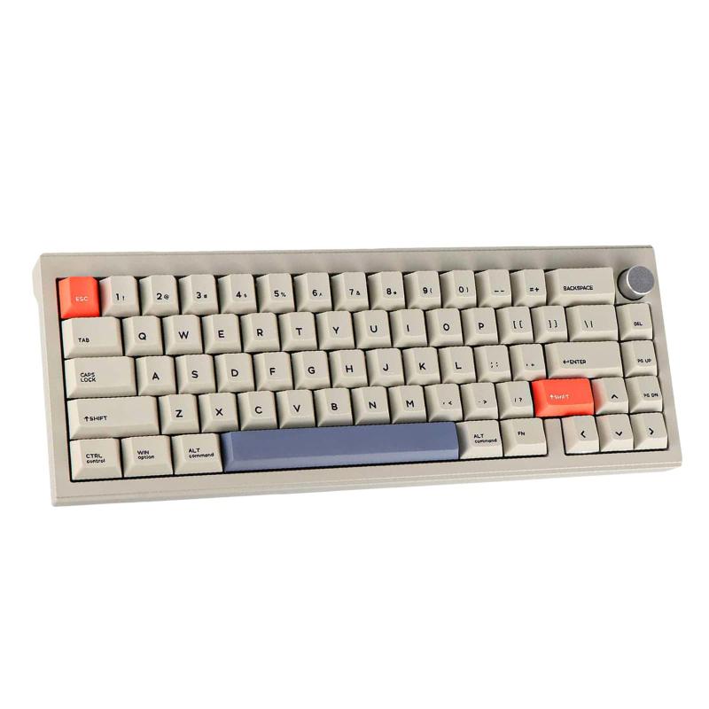 V65/V75 ワイヤレス ホットスワップ可能メカニカル キーボード、75% ガスケット マウント ゲーミング キーボード、