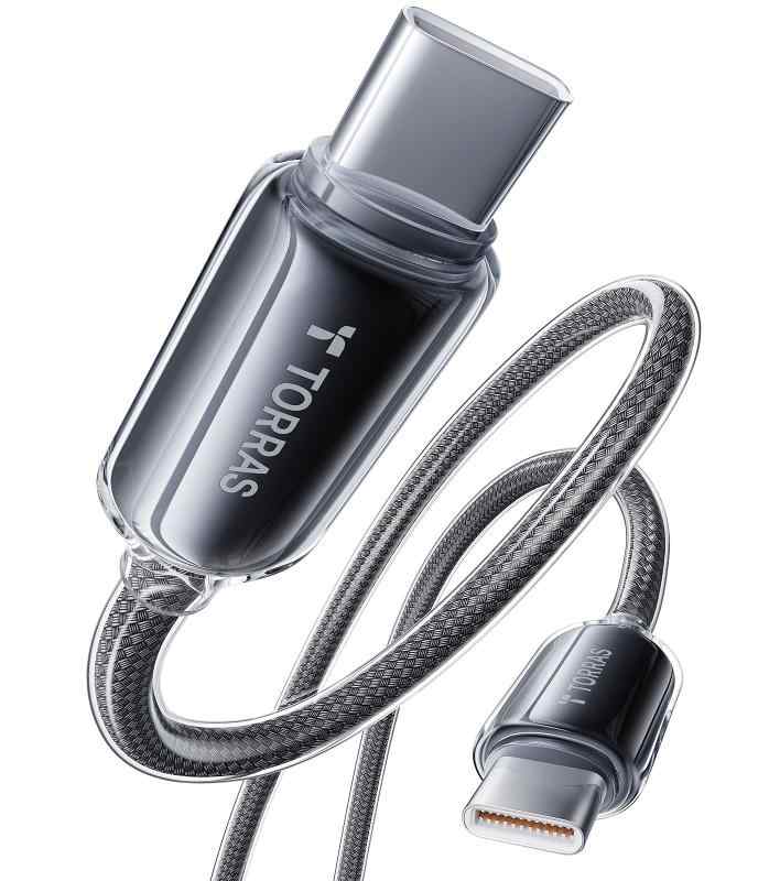 TORRAS usb c ケーブル 60W PD対応 2m