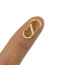 2個 304ステンレス カニカン 15mm メガネチェーン マスクチェーン グラスチェーン ネックレス ブレスレット アンクレット 金具 留め具 アクセサリー ...
