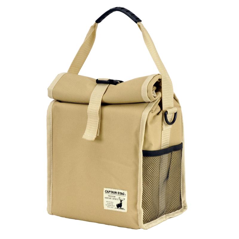 キャプテンスタッグ(CAPTAIN STAG) 保冷バッグ ソフト クーラーバッグ 折り畳み収納可能 【6/10/15/24/30/35L】 【シルバー/カーキ】 デリス