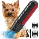FUNKS 犬用 バリカン 吸引式 充電式 ペット用バリカン コードレス IPX7 防水 猫用