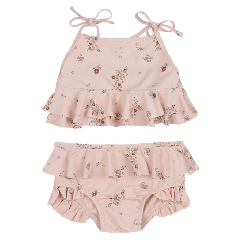 [ミシアラグジュアリー] セパレート水着 水着 スイミングウェア 女の子 ガール キッズ ベビー 赤ちゃん 花柄 夏 ビーチ 海水浴 プール レジャー ファッショナブル シンプル [28038-28163]