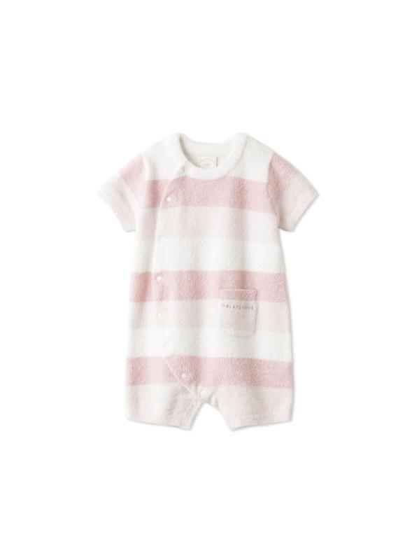 [ジェラート ピケ] BABYスムーズィー3ボーダーロンパース PBNO242413Pattern: ストライプSleeve type: ロングスリーブCare instructions: 本体又はタグに記載Closure type: ボタ...