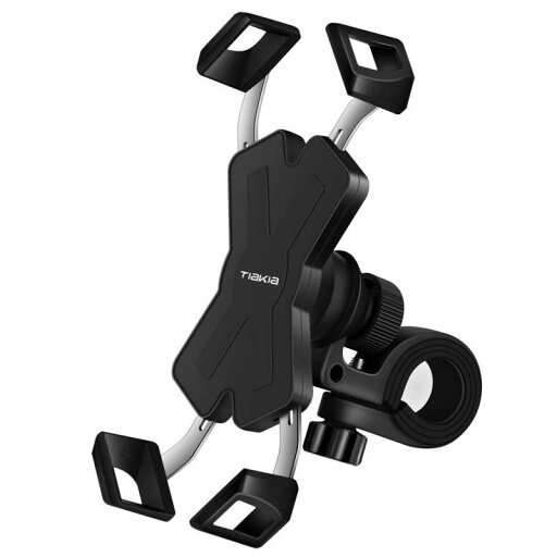 Tiakia 自転車 スマホホルダー オートバイ バイク スマホほるだー スマートフォン 振れ止め 脱落防止 スタンド 携帯 固定用 マウント スタンド 防水 に適用 iPhone X XS 8 7 6 6S Plus/HUWEI Mate P20 P1 Tiakia 自転車 スマホホルダー オートバイ バイク スマホほるだー スマートフォン 振れ止め 脱落防止 スタンド 携帯 固定用 マウント スタンド 防水 に適用 iPhone X XS 8 7 6 6S Plus/HUWEI Mate P20 P1