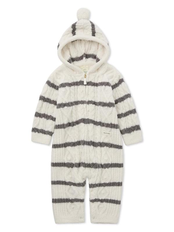 [ジェラート ピケ] BABYベビモコアランボーダーロンパース PBNO245418