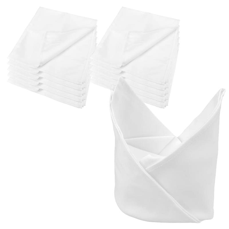 テーブルナプキン 10枚 50×50cm ワイントーション 無地 コットン 結婚式 パーティー ホテル 吸水性 吸..