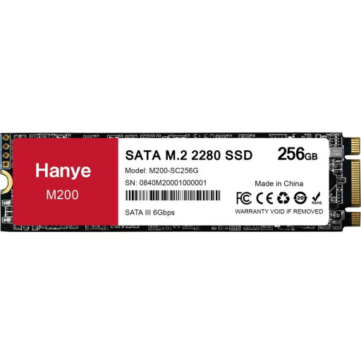 Hanye 内蔵SSD SATA M.2 2280 SATA III 6.0Gb/s 550MB/s M200 正規品 国内 Hanye 内蔵SSD SATA M.2 2280 SATA III 6.0Gb/s 550MB/s M200 正規品 国内
