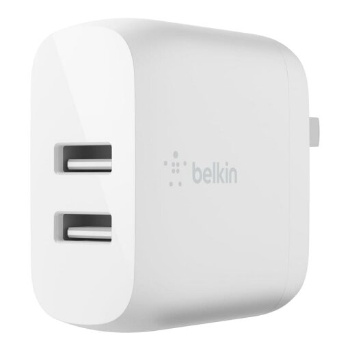 Belkin USB充電器 2ポート 24W(12W USB-A x 2) 折りたたみ式プラグ iPhone 13 / 12 / 11 / SE / iPad/Androidスマホ各種対応 BOOST↑CHARGE WCB002dqWH-A Belkin USB充電器 2ポート 24W(12W USB-A x 2) 折りたたみ式プラグ iPhone 13 / 12 / 11 / SE / iPad/Androidスマホ各種対応 BOOST↑CHARGE WCB002dqWH-A