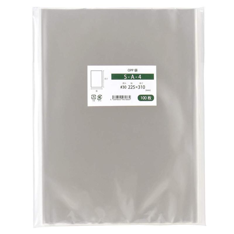 OPP袋 A4 テープなし 国産 225x310mm S-A-4