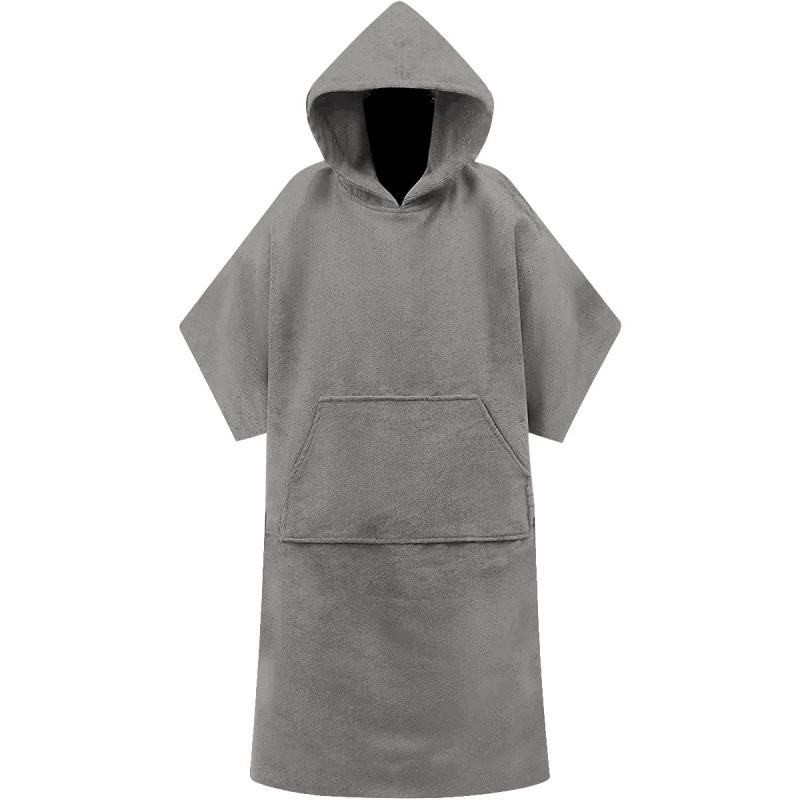 MORGEN SKY お着替えポンチョ サーフポンチョ サーフィンポンチョ サウナポンチョ タオル 水泳タオル バスローブ サウナ お着替え 速乾吸水 防寒 厚手 半袖 ダイビング スイム お風呂上りに YUY