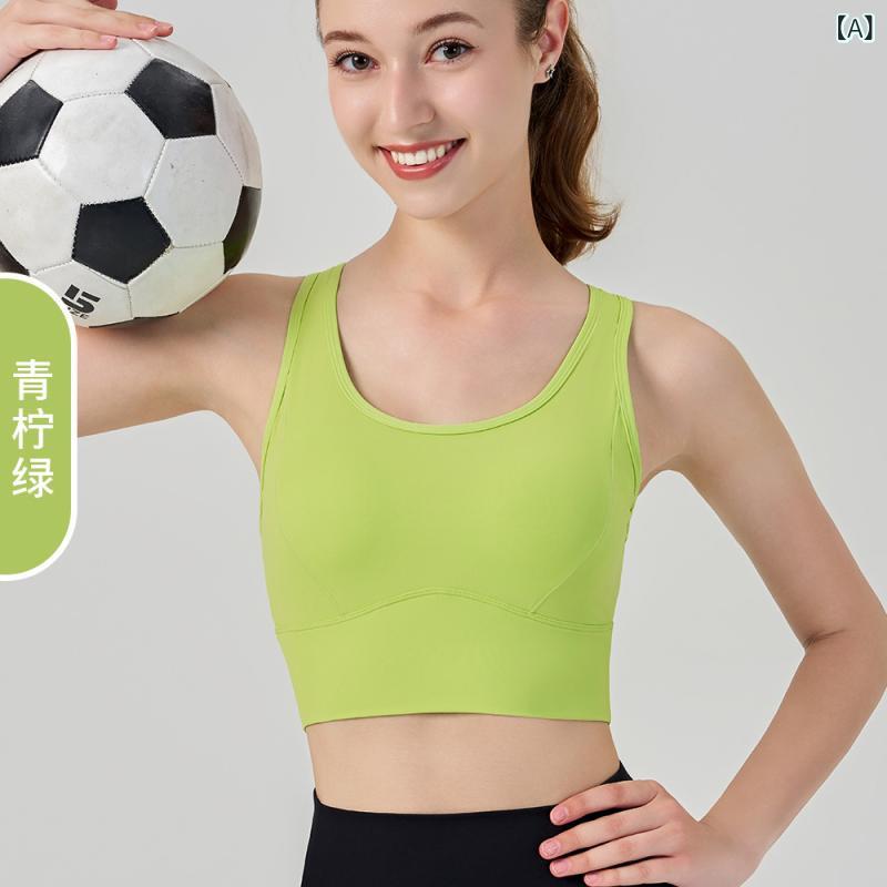 ・カテゴリ: 運動ブラ・スタイル: 運動休闲・主な素材: ナイロン75%、スパンデックス25%・タイプ: 全罩杯、厚模杯・肩带: 固定双肩带・対象: 青年女性・用途: 跑步运动、瑜伽・カラー展開: 青柠緑、芭蕾粉、白蛋白、クラシックブラック・サイズ展開: S、M、L、XL