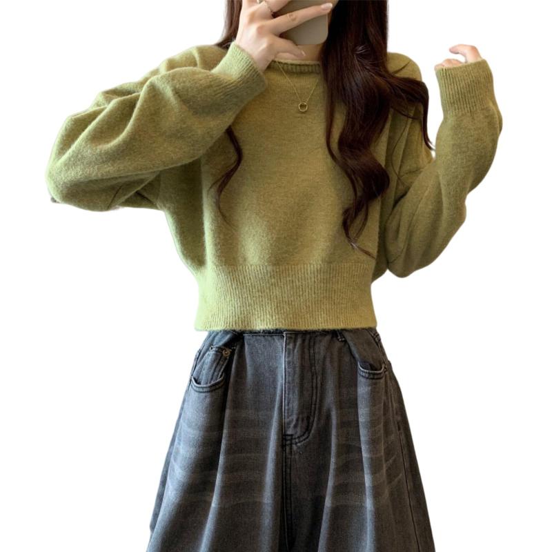 楽天フォークBR[FEISEDY] セーター レディース 長袖 ふんわり カットソー ニット 柔らか 暖かい 体型カバー 無地 きれいめ フィット 保温 着回し 可愛い ゆったり 小顔 着痩せ 通勤 通学 カジュアル 人気 シン