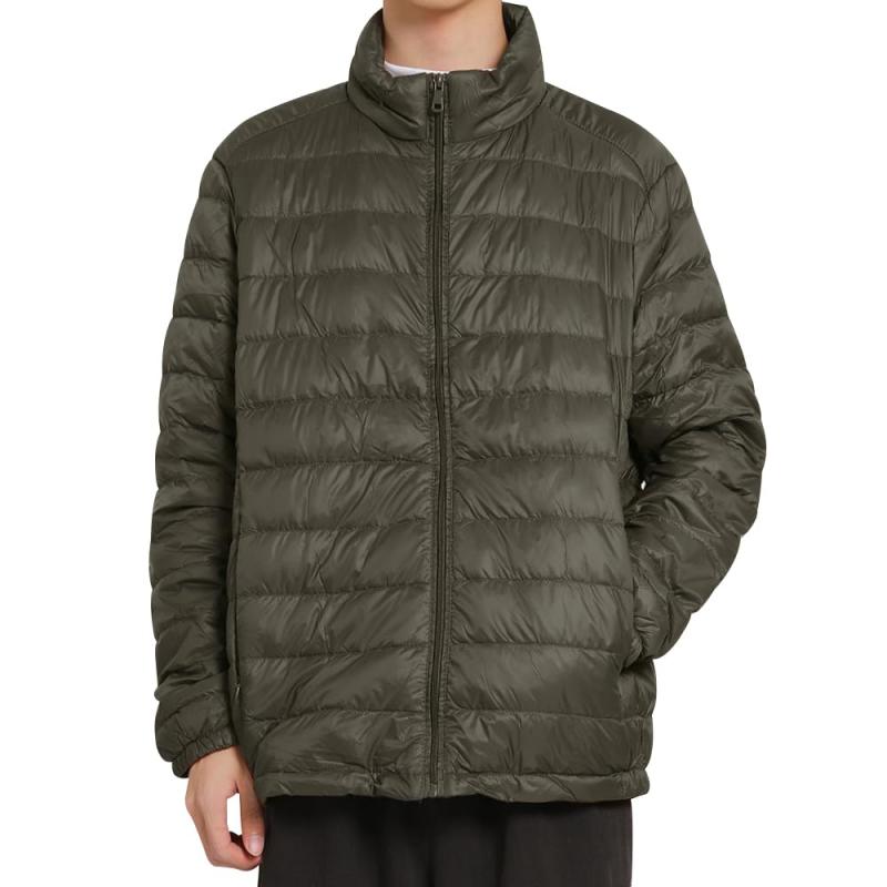 [PAFHL] ダウンジャケット メンズ 超軽量 収納袋付き ポケッタブル ダウン コート 冬 防寒 ...