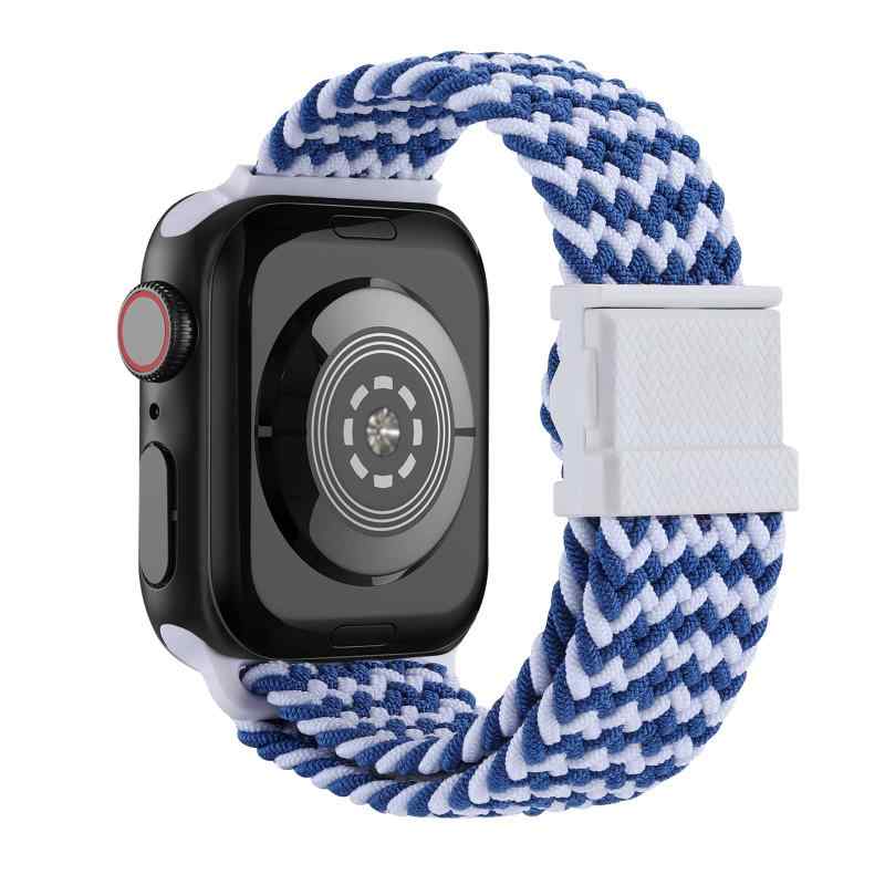 [XYTYJQ] for アップルウォッチバンド Apple Watch8 用 バンド 交換ベルト スマート時計バンド Apple Watch 用 腕時計バンド 38mm 40mm 41mm 42mm 44mm 45mm 49mm 調節可能な編まれた磁気