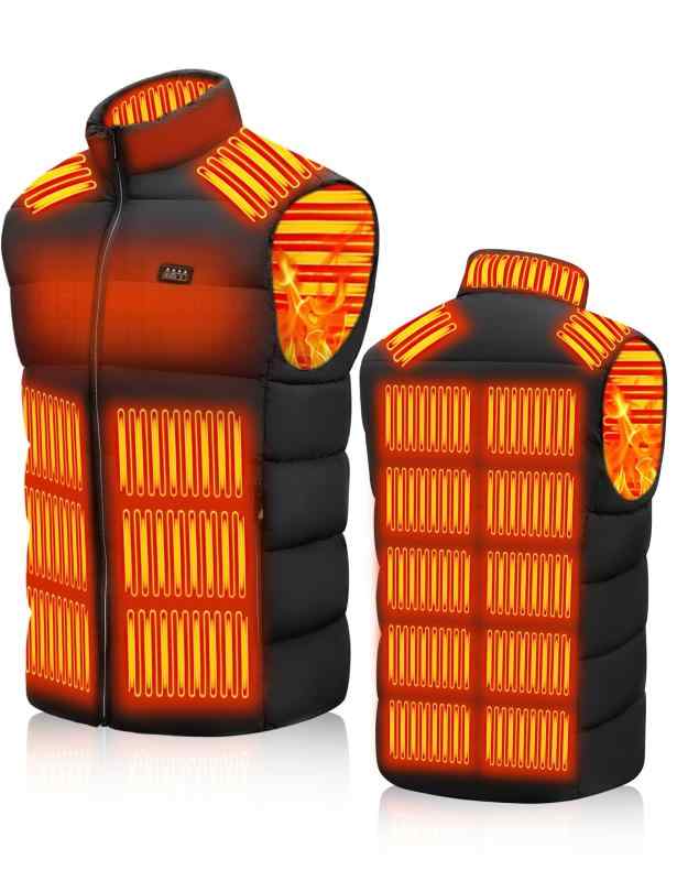 [TODWARM] 電熱ベスト 26箇所発熱 USB/DC給電 メンズ ヒーターベスト 2025全新 急速発熱 3段階温度 暖房服 4区独立制御 ヒートウェア 男女兼用 户外作業 ゴルフ アウトドア 防寒発熱服 洗濯機可 プ