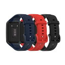 対応OPPO band 2 スマートウォッチ 交換バンド シリコンバンド 脱着便利 バンドソフトシリコンスポーツバンド アクセサリー (3 pack)