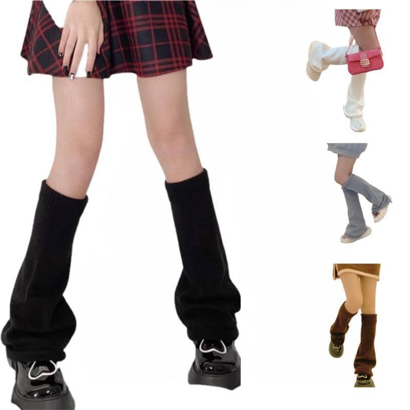 [RioSole] ルーズソックス レッグウォーマー ギャル 原宿量産 地雷系 レディース 冷え対策 レッグカバー