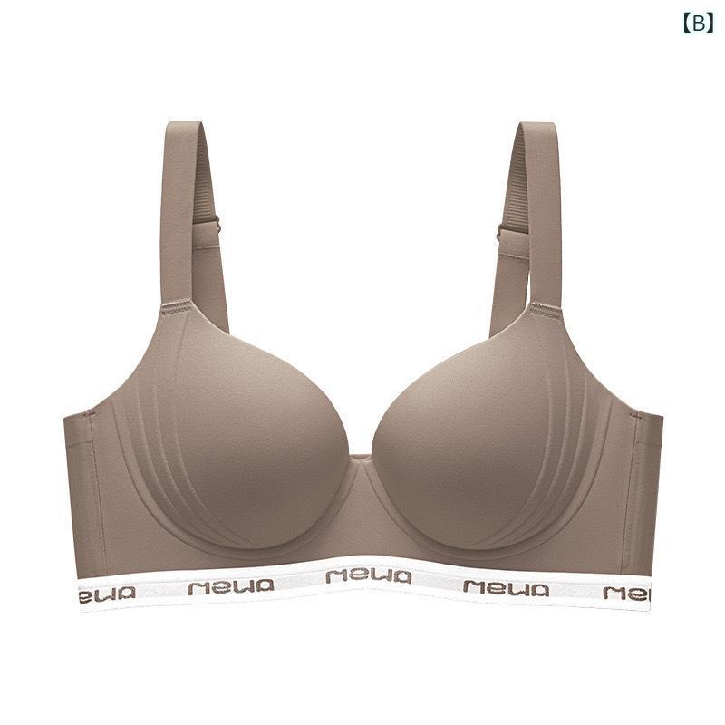 ブラ 無痕 集める 上持ち 防下垂 副乳収集 調整型 大胸 小さく見せ 女性用 夏 薄手 ノンワイヤー 3/4カップ 超薄型 固定肩紐 後4列フック ニル 快適 側面収集 シンプル カジュアル 香槟色 コーヒー色 ピンク肌色 グレーグリーン ブラック ワ