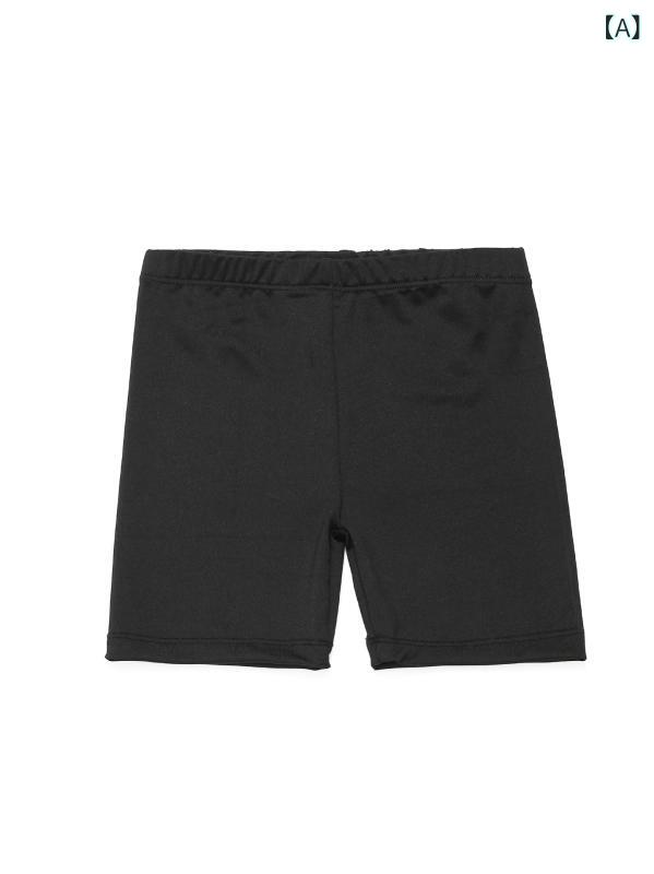 女児 安全パンツ 夏用 透気性 糖果カラー 防走光 軽薄 短パン 接触冷感 再生繊維 ...