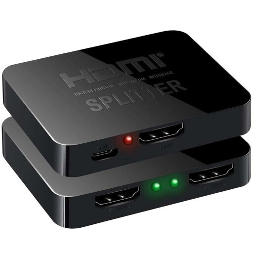 Hikary HDMI 分配器 1入力2出力 3D対応 HDMI スプリッター 2画面同時出力可能 4K2K(2160p)/3D映像対応 Hikary HDMI 分配器 1入力2出力 3D対応 HDMI スプリッター 2画面同時出力可能 4K2K(2160p)/3D映像対応