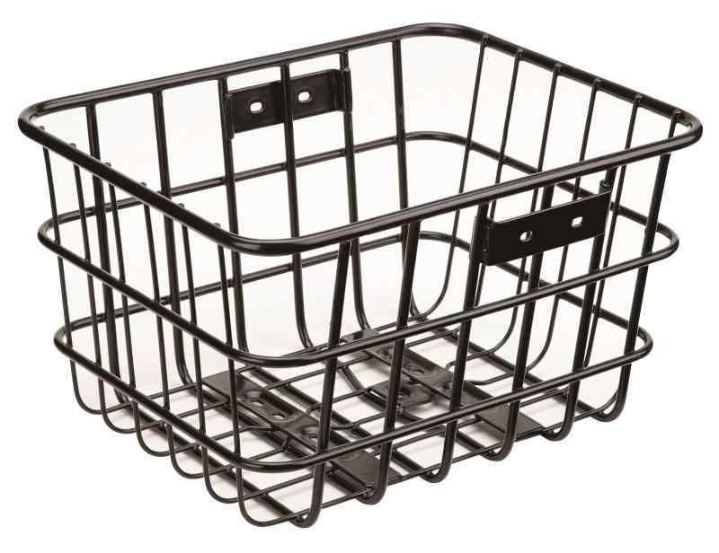 パナソニック(Panasonic) フロント・リヤ兼用 バスケット 自転車 ブラック 幅330×奥行430×高さ240mm NCB2165S YD-4540