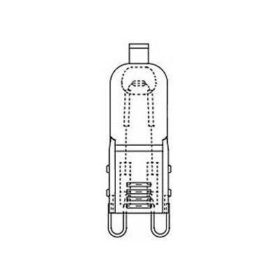 三菱 ミラー無しラインボルトハロゲンランプ 《ハロピン(HALOPIN)》 110V 25W フロストタイプ G9口金 JD110V25W/F/G9/P2 (1個) 三菱 ミラー無しラインボルトハロゲンランプ 《ハロピン(HALOPIN)》 110V 25W フロストタイプ G9口金 JD110V25W/F/G9/P2 (1個)