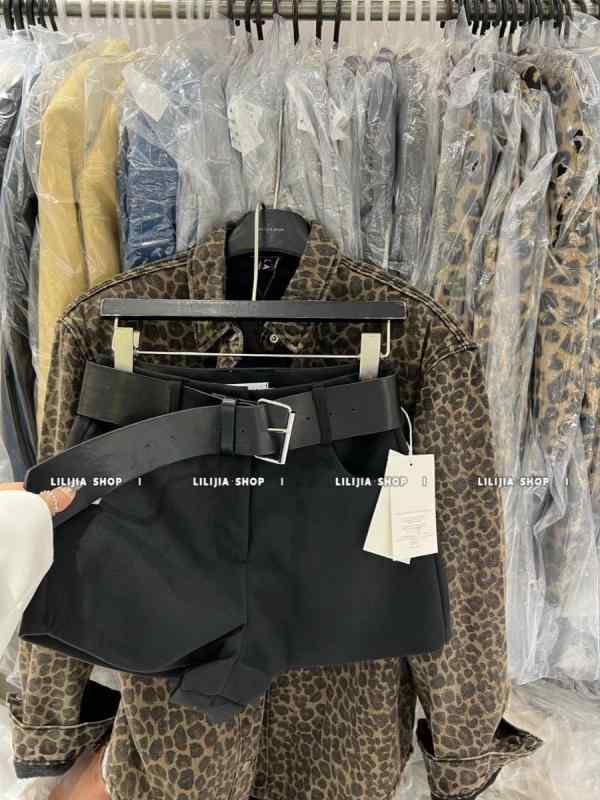 Cropped Pants - レディース 秋冬 毛布地 高腰 ワイドレッグ ショートパンツ 気質 通勤風 マイクロストレッチ ポケット ブラック グレー 中厚 ゆったり シルエット 显瘦 普段使い 軽量 再生繊維 切り替え デザイン