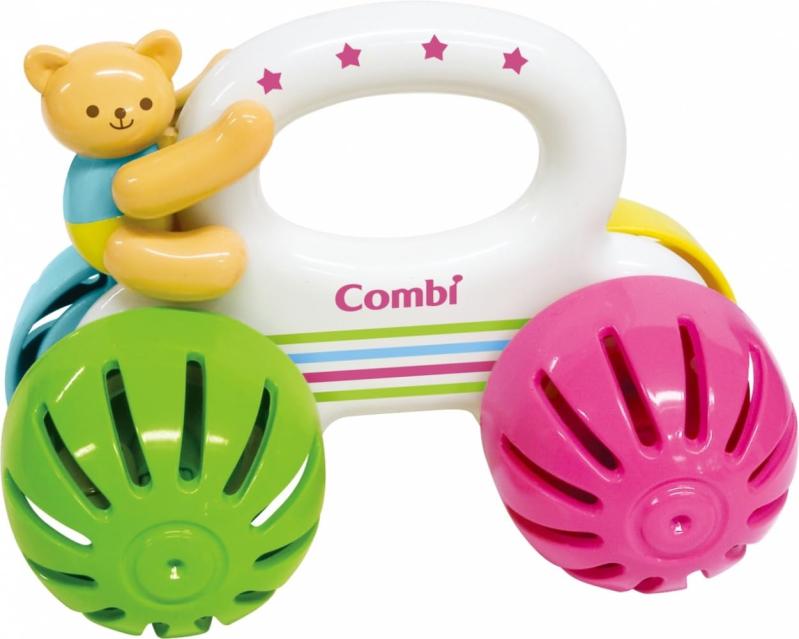 コンビ くまさんコロコロベル2感覚をはぐくむにぎる・ころがす・ふる6カ月～