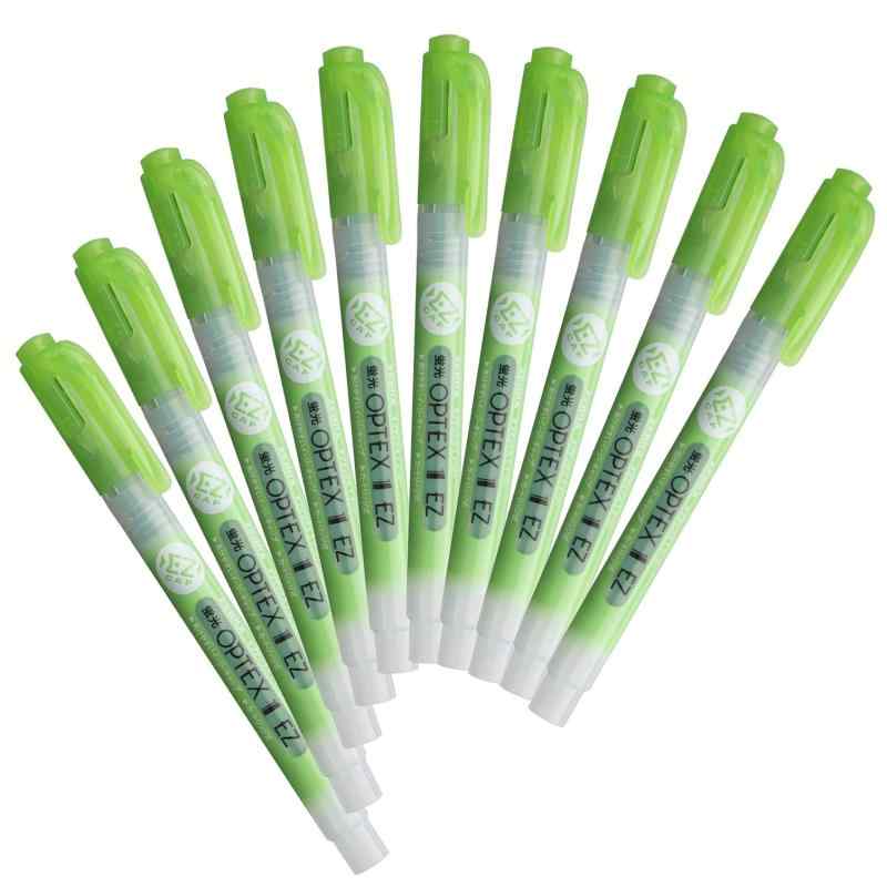 ゼブラ 蛍光ペン オプテックス1 EZ 緑 10本 B-WKS11-G