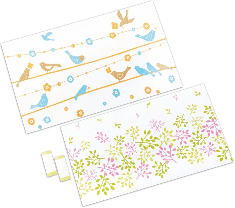 コジット 消臭エアコンフィルター ことり&リーフ 2枚組 26345