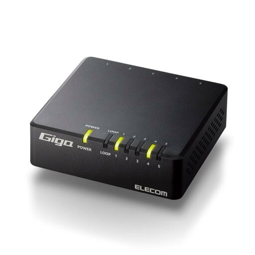 エレコム スイッチングハブ ギガビット対応 5ポート マグネット付 EHC-G05P4J エレコム スイッチングハブ ギガビット対応 5ポート マグネット付 EHC-G05P4J