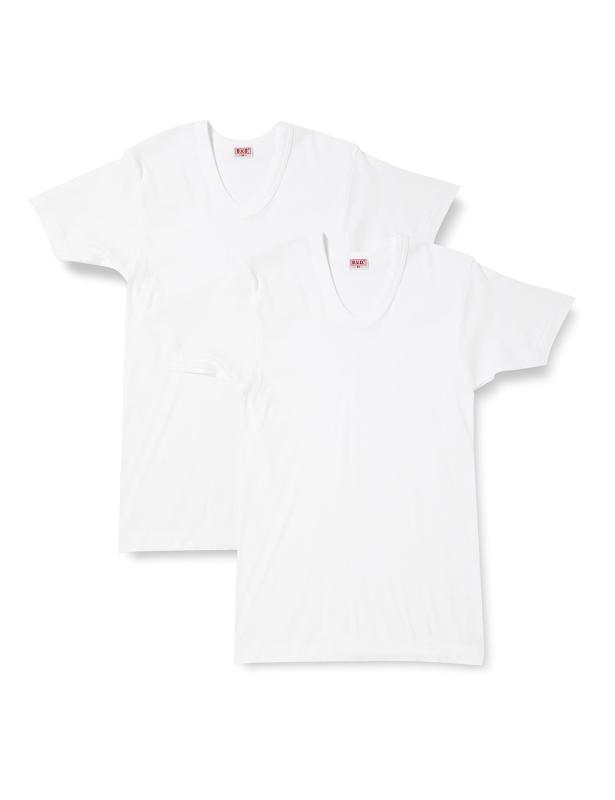 B.V.D.(ビー・ブイ・ディ) アンダーシャツGOLD ゴールド U首半袖シャツ BVD 綿100％ インナーシャツ 無地 白シャツ コットン 2Pメンズ