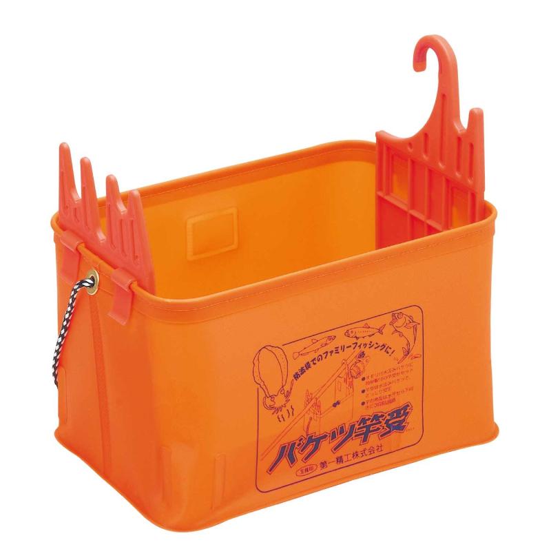 第一精工 釣りバケツ バケツ竿受 12L
