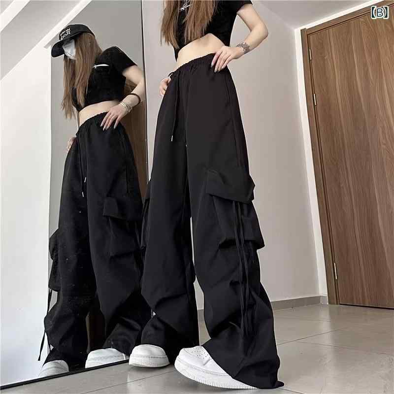 レディース 長ズボン 工装パンツ カーゴパンツ...の紹介画像3