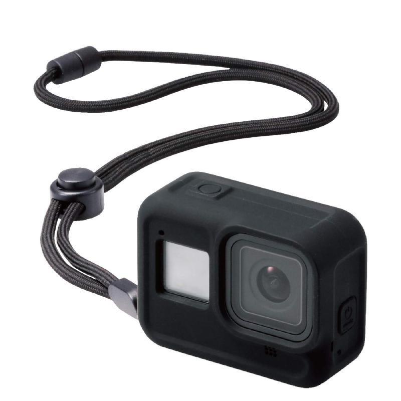 エレコム GoPro HERO8 Black ケース ZEROSHOCK ブラック AC-GP8BZEROCBK(2)