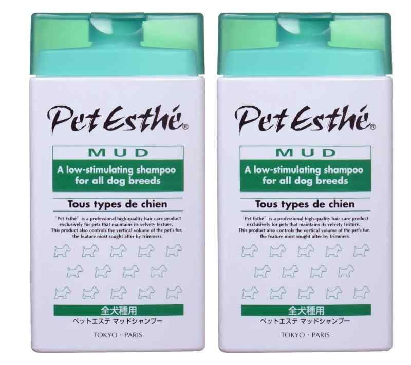 ペットエステ マッドシャンプー 全犬種用 350ml × 2本セット