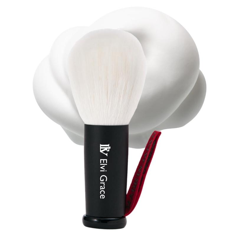 Elvi Grace エルヴィグレイス 熊野筆 洗顔ブラシ 洗顔筆 毛穴洗浄 角栓 皮脂 ツヤ肌 竹宝堂 日本製