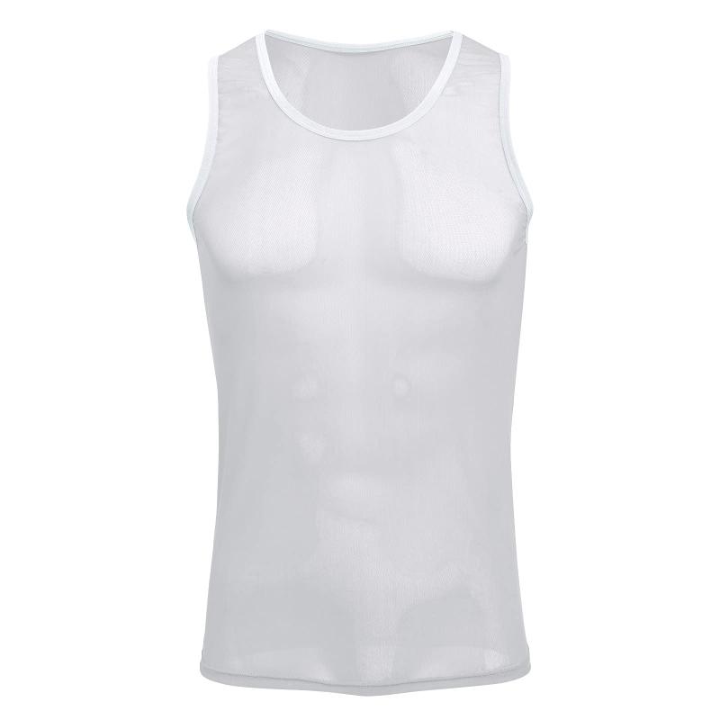 [IWEMEK] シャツ メンズ インナー シャツ タンクトップ ベスト レオタード インナーウェア Tシャツ 下..