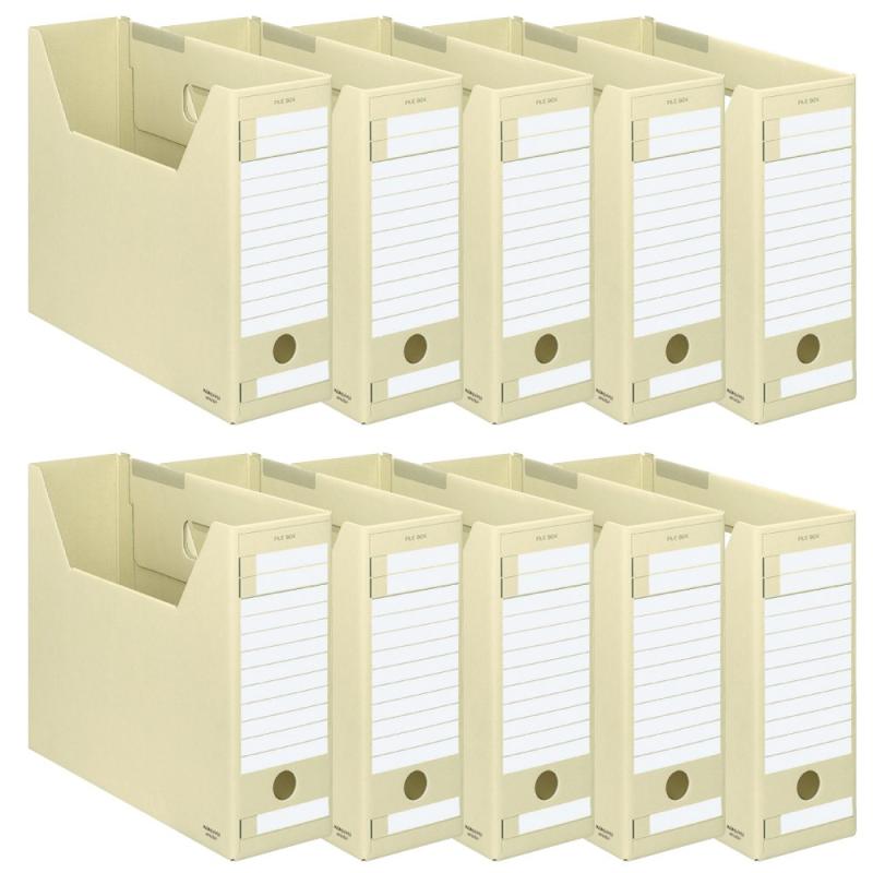 コクヨ ファイルボックス Dタイプ 収納幅94mm A4 10個