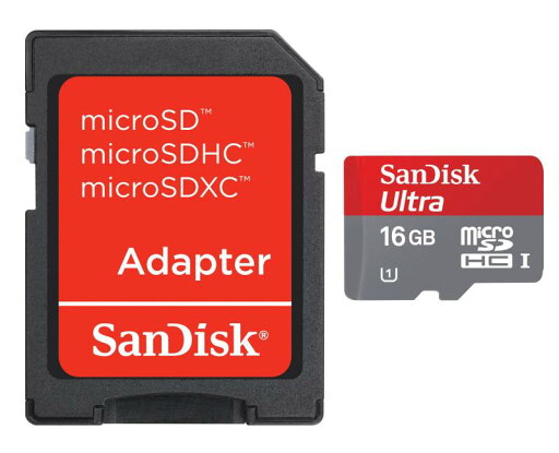 SanDisk Ultra microSDHC UHS-I カード Class10 16GB SDSDQU-016G-J35A SanDisk Ultra microSDHC UHS-I カード Class10 16GB SDSDQU-016G-J35A