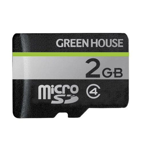 マイクロSDカード microSD 2GB 2ギガ SD変換アダプタ付き ケース付き グリーンハウス GH-SDM-D2G/8035 マイクロSDカード microSD 2GB 2ギガ SD変換アダプタ付き ケース付き グリーンハウス GH-SDM-D2G/8035