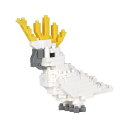 nanoblock カワダ(Kawada) ナノブロック キバタン 8.8x3x7.5cm プラスチック NBC_344