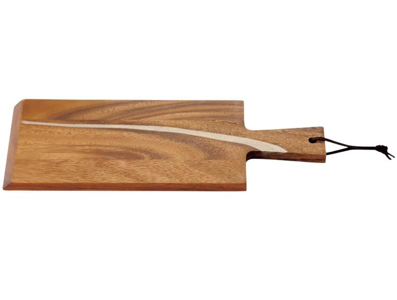 萬洋 天然素材 アカシア カッティングボード M 40cm 32431M(3.0)