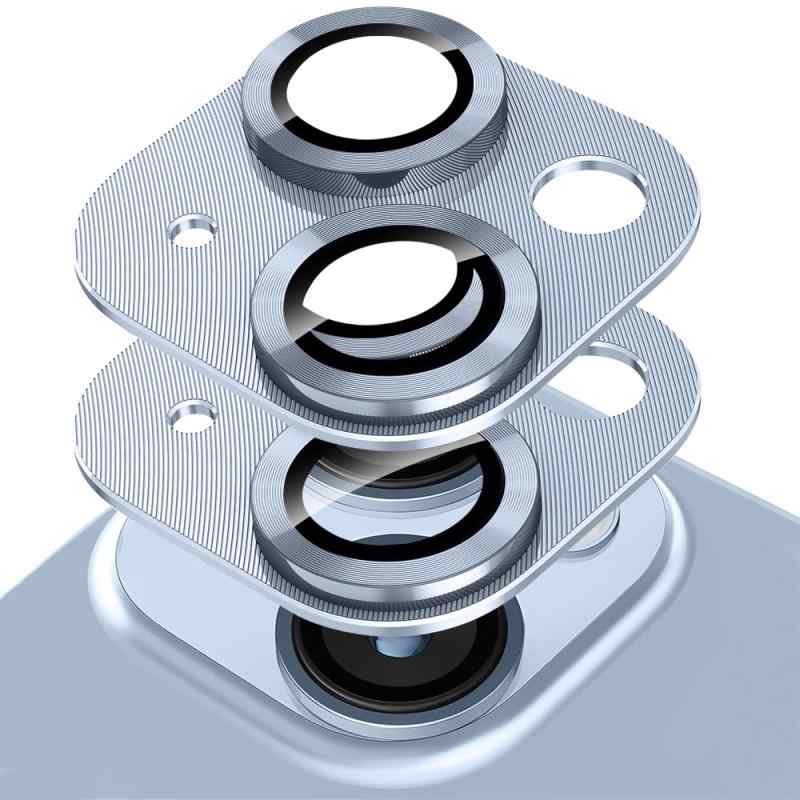 【2枚入り】Kakuki For iPhone 14 /iPhone 14 Plus カメラフィルム アイフォン14 /アイフォン14 プラス カメラ保護フィルム 耐衝撃 露出オーバー防止 アルミ合金 カメラカバー([2枚]iPhone 1...