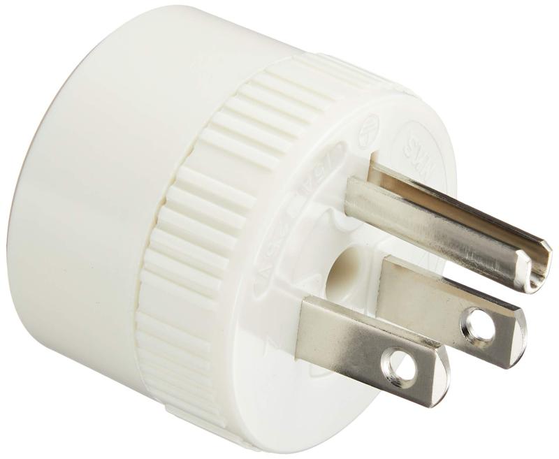 明工 引掛転換アダプター接地2P MH2986